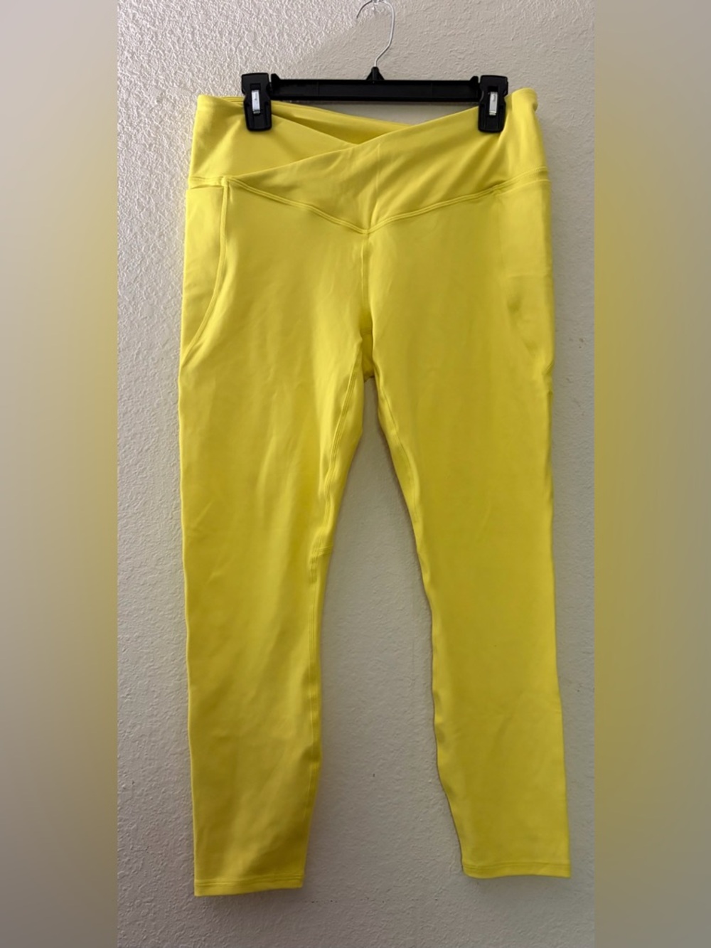 Fabletics Bright Yellow High-Waist Leggings
